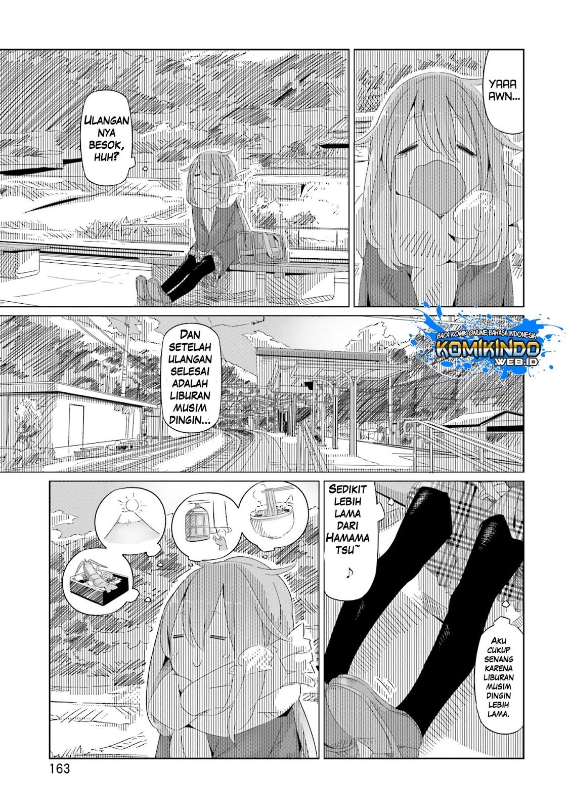 Yurucamp Chapter 13 Bahasa Indonesia