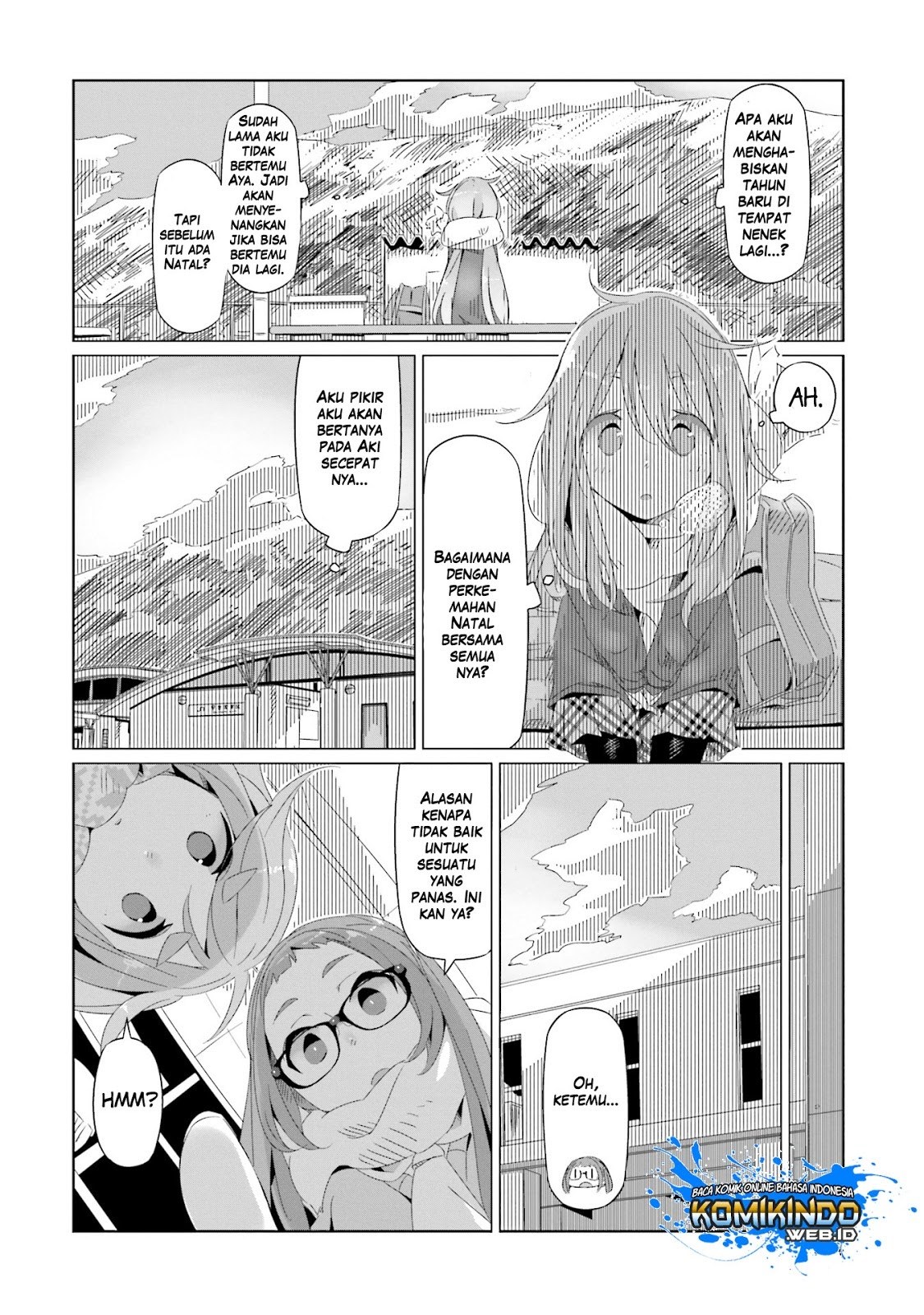 Yurucamp Chapter 13 Bahasa Indonesia