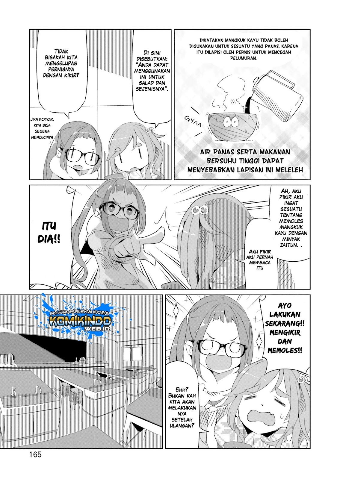 Yurucamp Chapter 13 Bahasa Indonesia