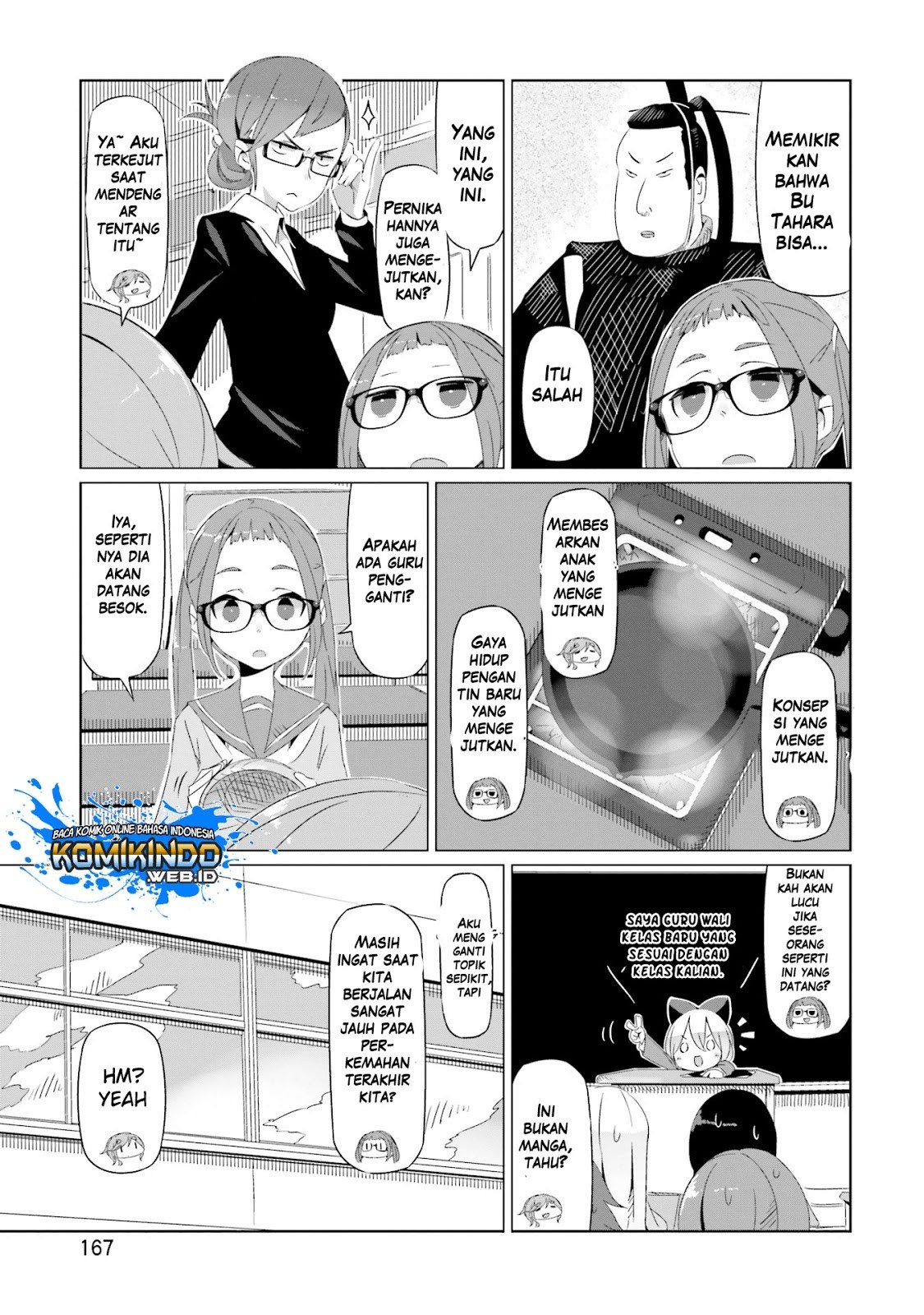 Yurucamp Chapter 13 Bahasa Indonesia
