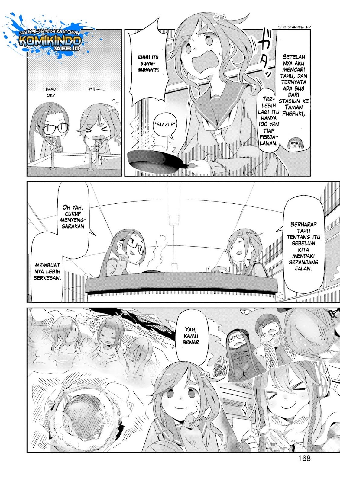Yurucamp Chapter 13 Bahasa Indonesia