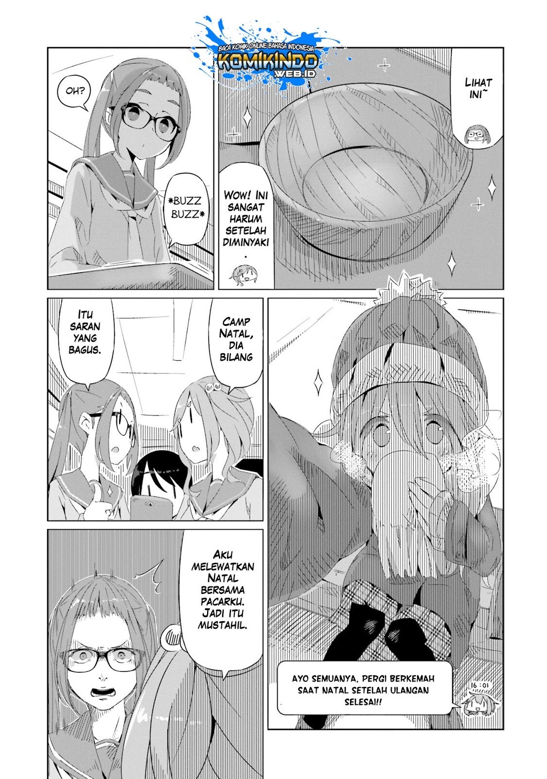 Yurucamp Chapter 13 Bahasa Indonesia