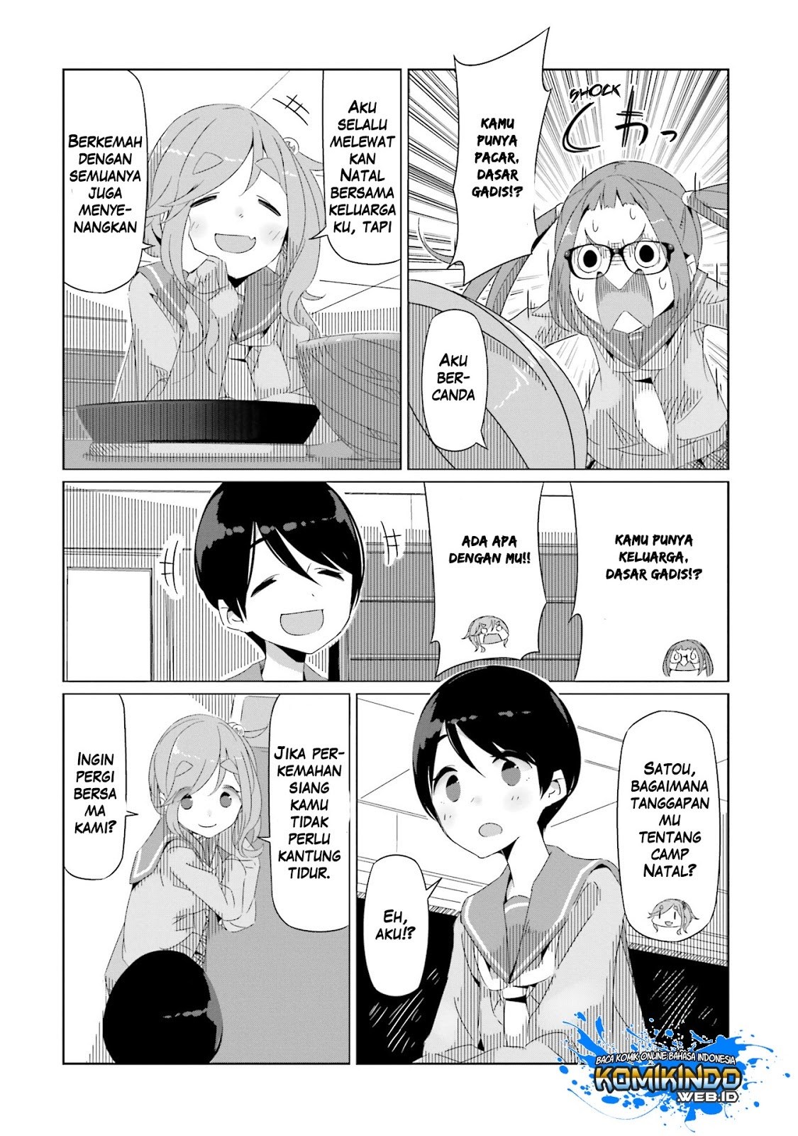 Yurucamp Chapter 13 Bahasa Indonesia