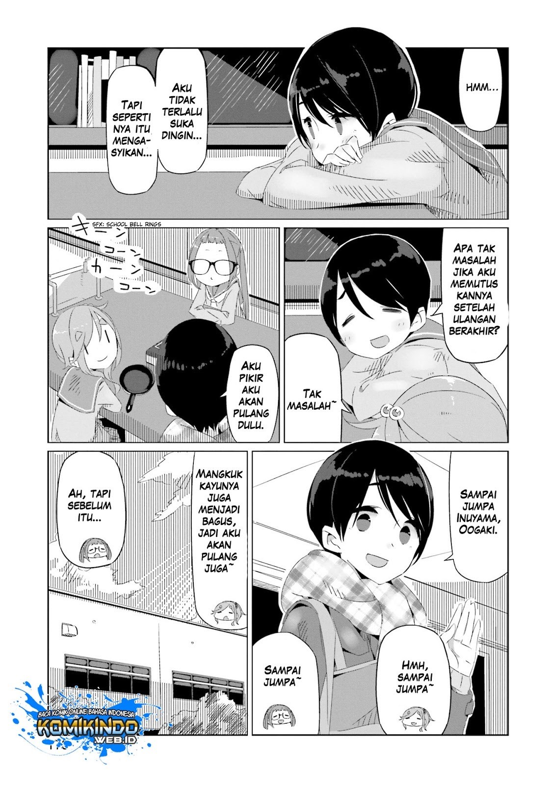 Yurucamp Chapter 13 Bahasa Indonesia