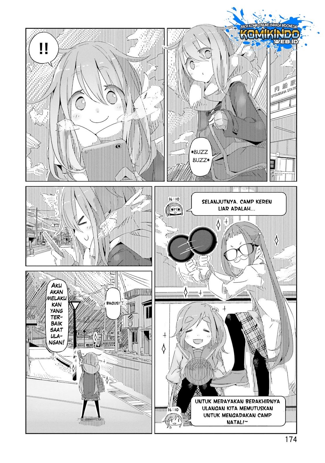 Yurucamp Chapter 13 Bahasa Indonesia
