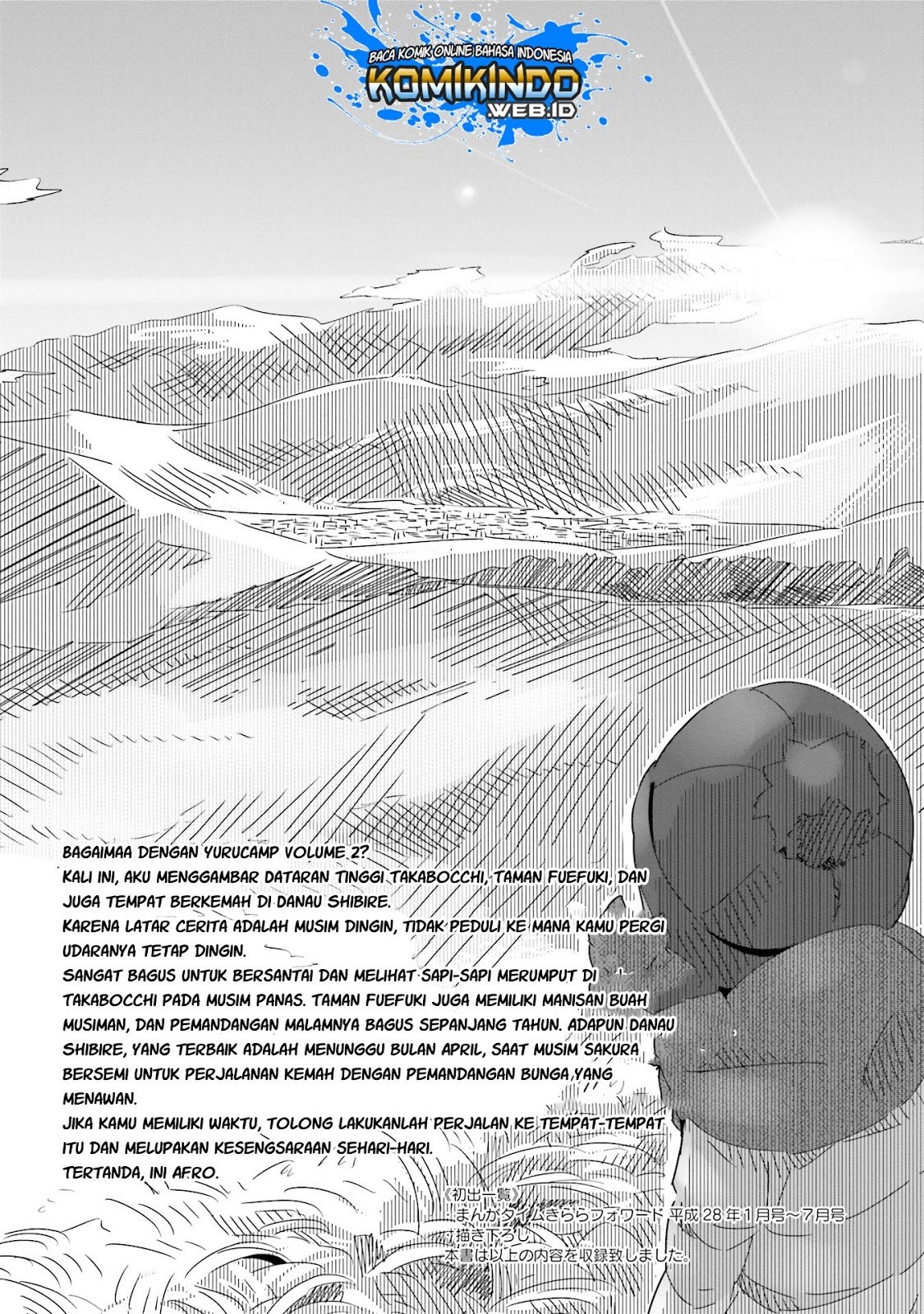 Yurucamp Chapter 13 Bahasa Indonesia