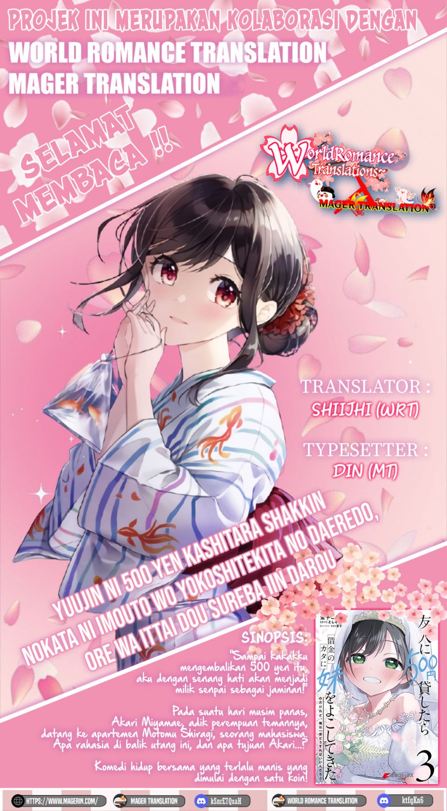 Yuujin ni 500 Yen Kashitara Shakkin no Kata ni Imouto wo Yokoshite Kita Nodakeredo, Ore wa Ittai Dou Sureba Iindarou chapter 10