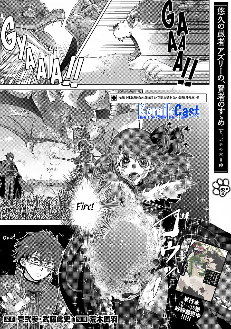Yuukyuu no Gusha Asley no, Kenja no Susume Chapter 63 Bahasa Indonesia