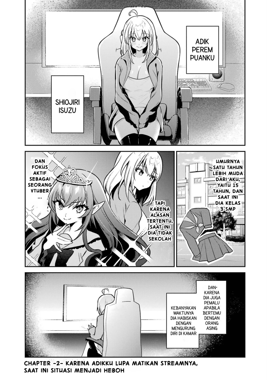 Yuumei VTuber no Ani Dakedo Nazeka Ore ga Yuumei ni Natteita chapter 2