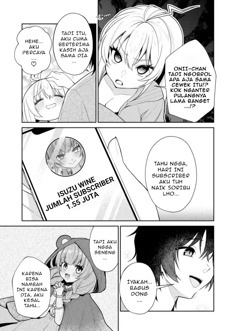 Yuumei VTuber no Ani Dakedo Nazeka Ore ga Yuumei ni Natteita Chapter 10.1 Bahasa Indonesia