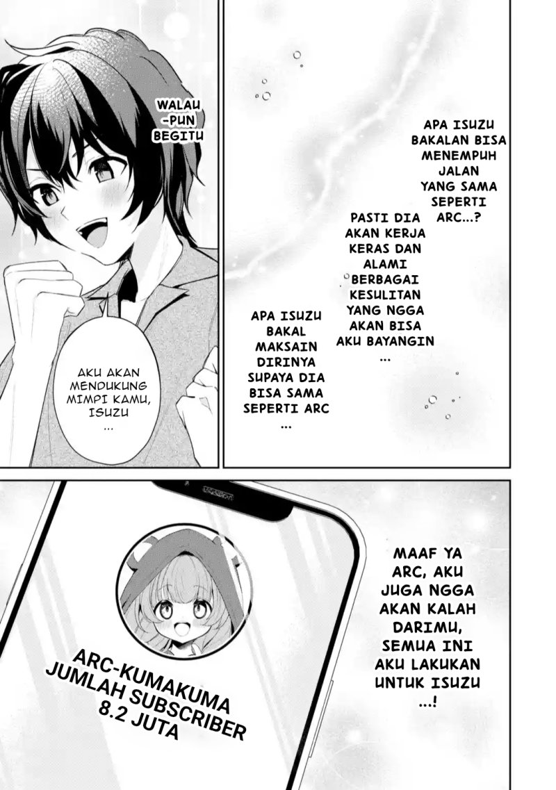 Yuumei VTuber no Ani Dakedo Nazeka Ore ga Yuumei ni Natteita Chapter 10.1 Bahasa Indonesia