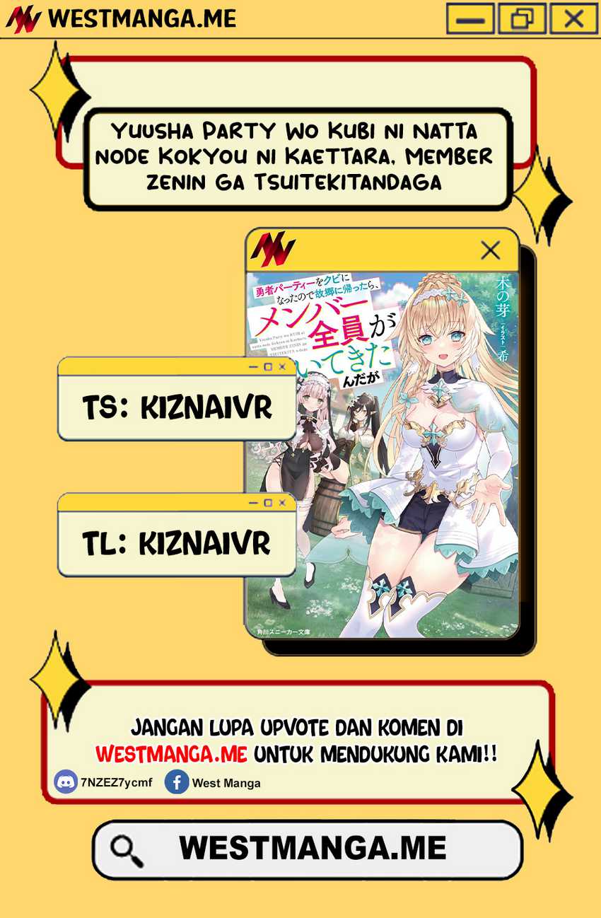Yuusha Party wo Kubi ni Natta node Kokyou ni Kaettara, Member Zenin ga Tsuitekitandaga chapter 1