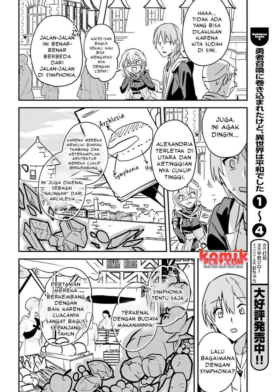 Yuusha Shoukan ni Makikomareta kedo, Isekai wa Heiwa deshita chapter 28
