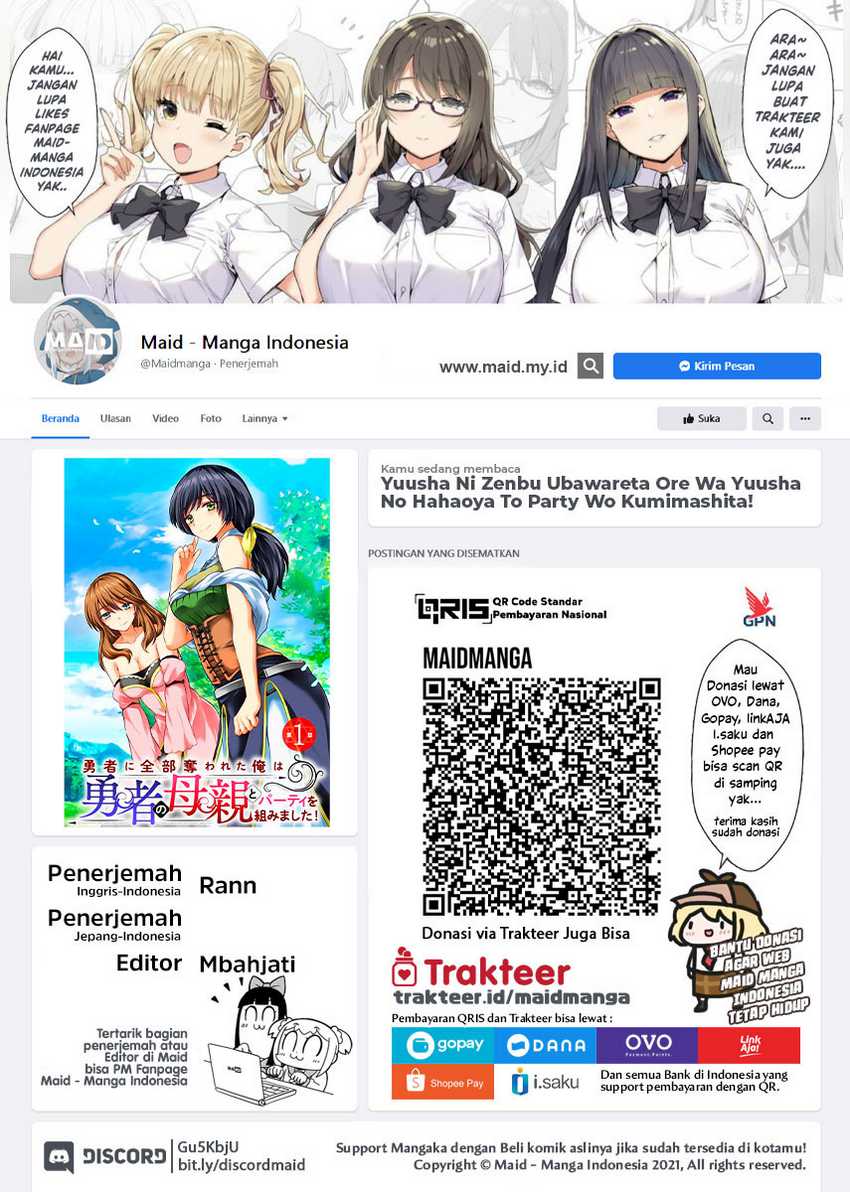 Yuusha ni Zenbu Ubawareta Ore wa Yuusha no Hahaoya to Party wo Kumimashita! chapter 4