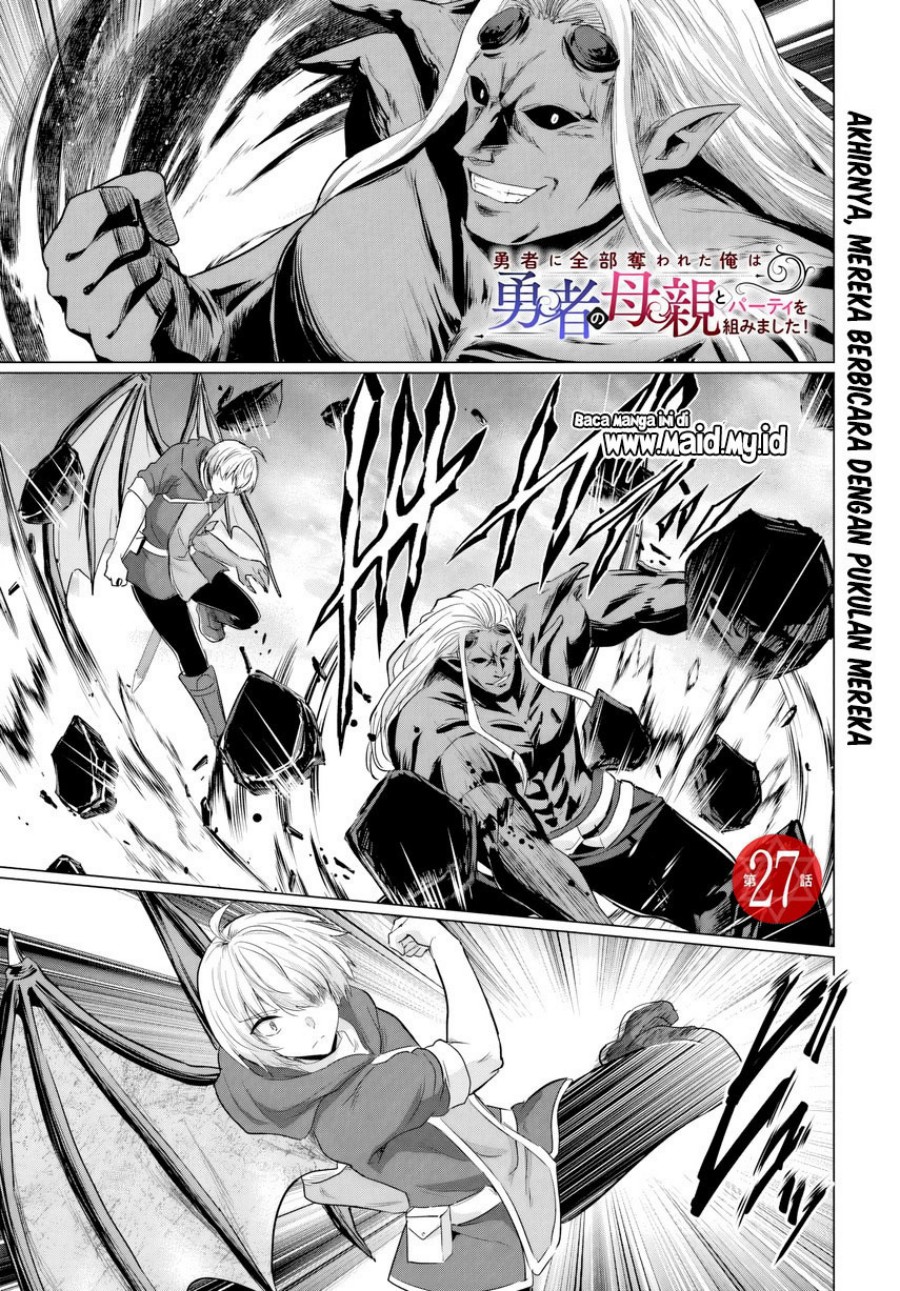 Yuusha ni Zenbu Ubawareta Ore wa Yuusha no Hahaoya to Party wo Kumimashita! chapter 27