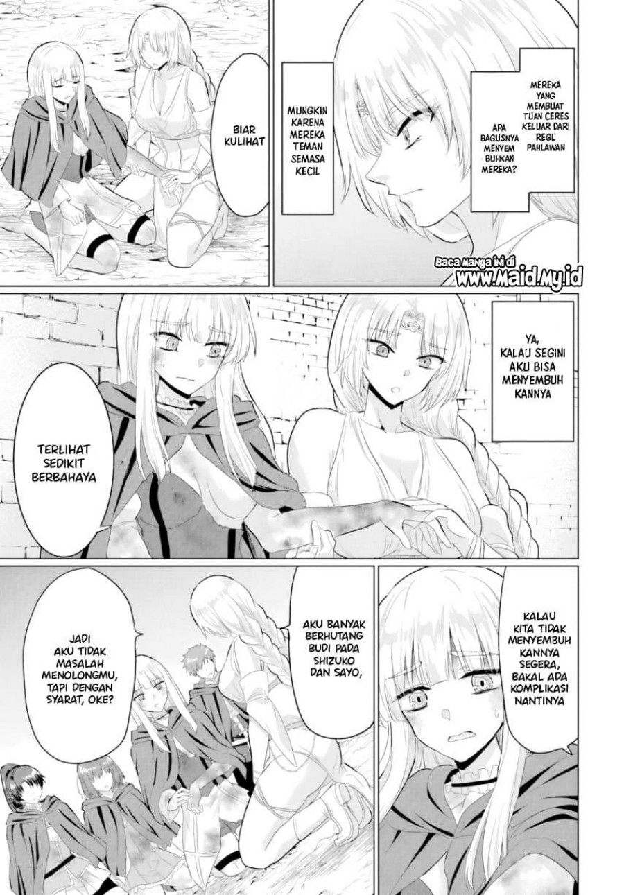 Yuusha ni Zenbu Ubawareta Ore wa Yuusha no Hahaoya to Party wo Kumimashita! Chapter 28 Bahasa Indonesia