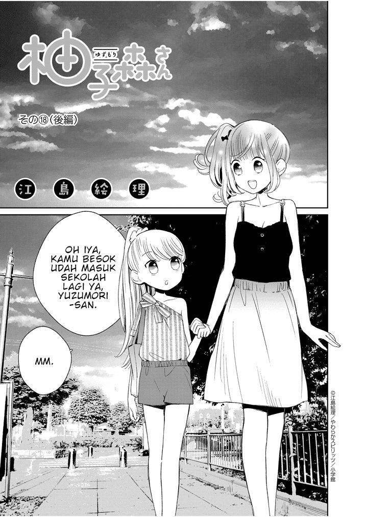 Yuzumori-san Chapter 18.5-19 Bahasa Indonesia