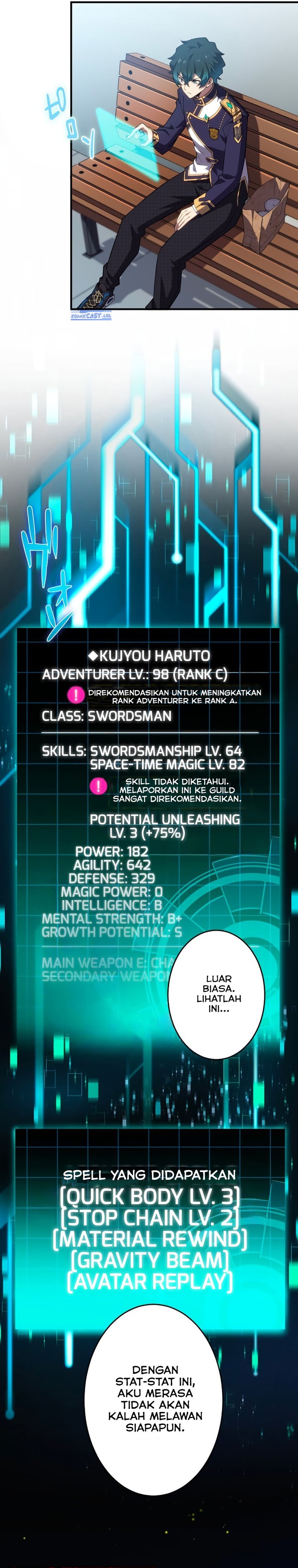 Zero: Beyond the Future with Space-Time Magic Chapter 29 Bahasa Indonesia