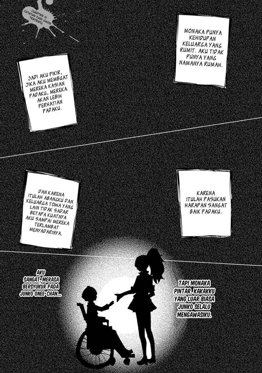 Zettai Zetsubou Shoujo – Danganronpa Another Episode – Genocider Mode Chapter 11 Bahasa Indonesia