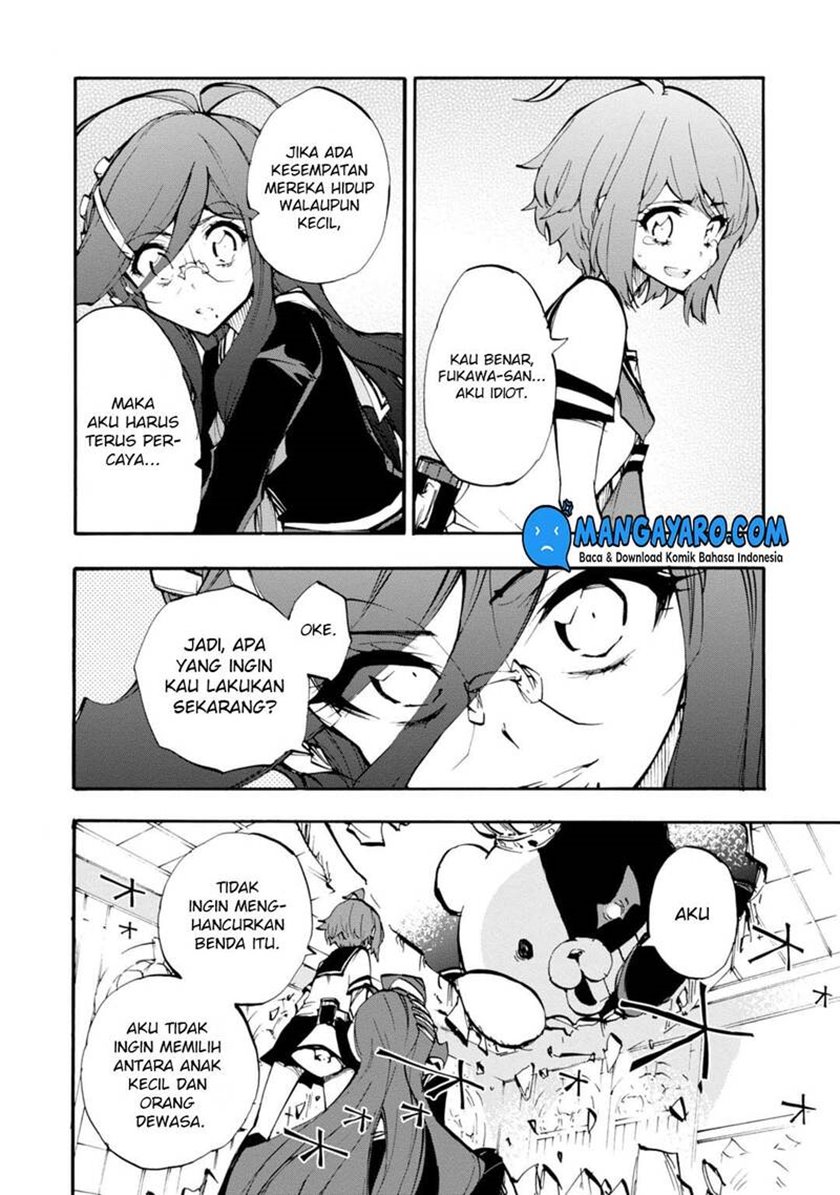 Zettai Zetsubou Shoujo – Danganronpa Another Episode – Genocider Mode Chapter 11 Bahasa Indonesia