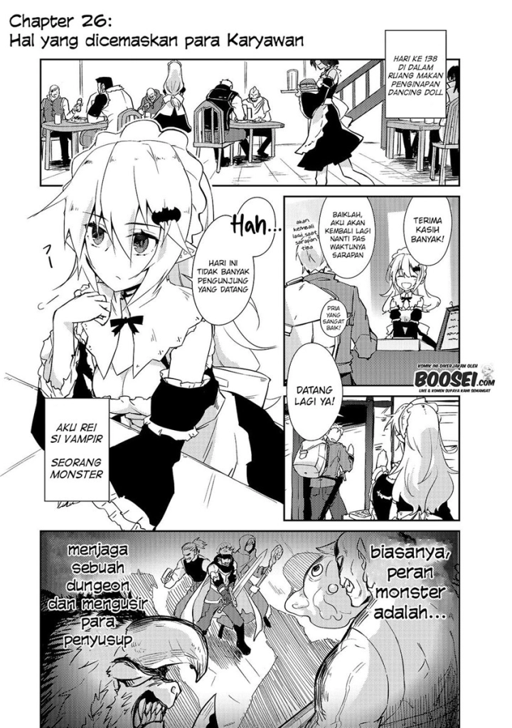 Zettai ni Hatarakitakunai Dungeon Master ga Damin wo Musaboru made Chapter 26 Bahasa Indonesia