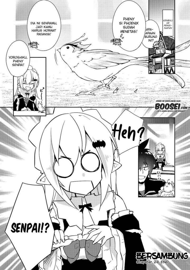 Zettai ni Hatarakitakunai Dungeon Master ga Damin wo Musaboru made Chapter 26 Bahasa Indonesia