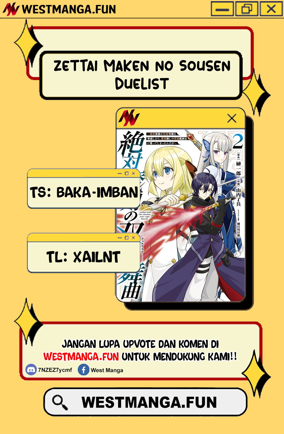 Zettai Maken no Duelist chapter 14