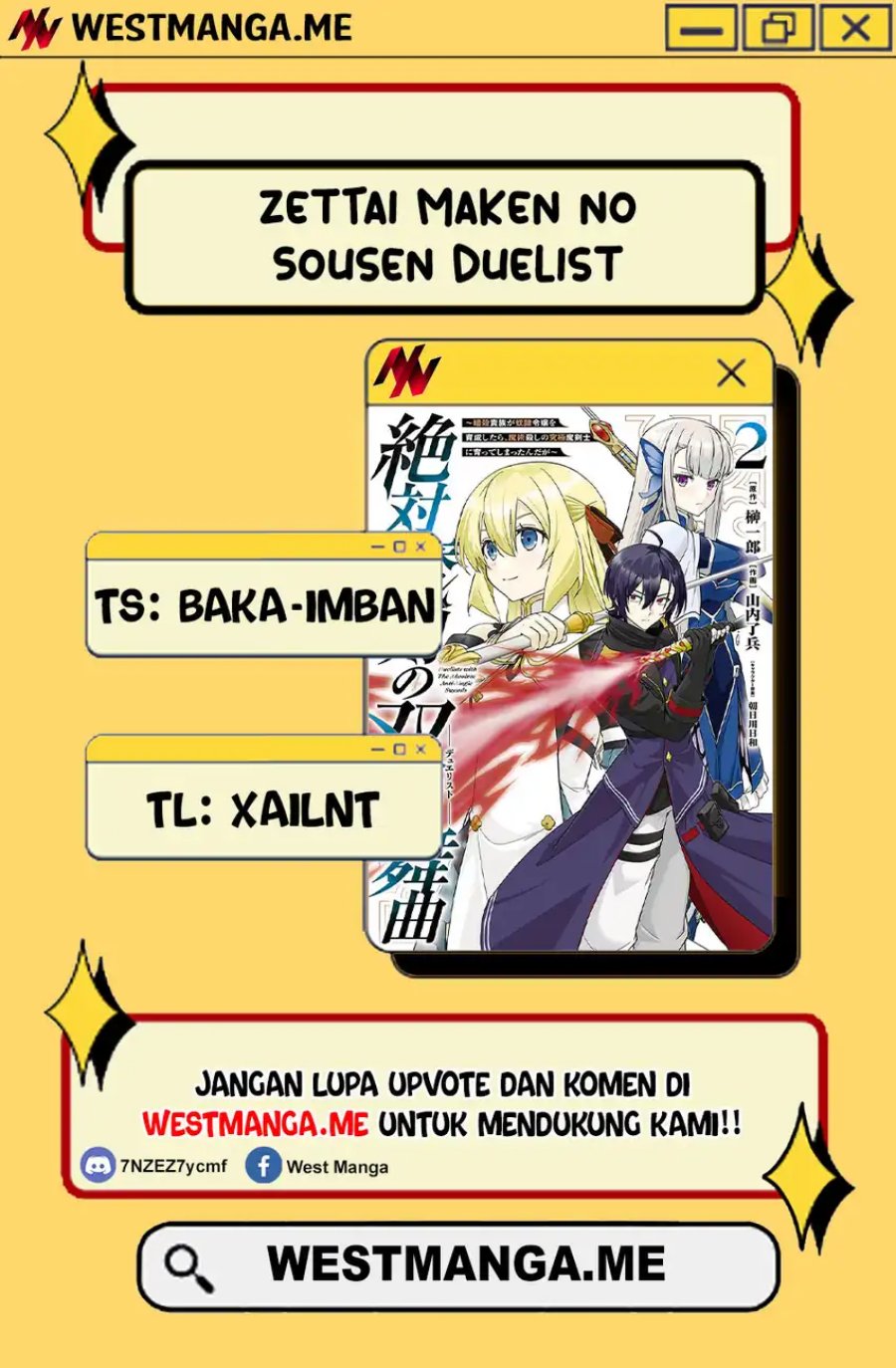 Zettai Maken no Duelist chapter 19