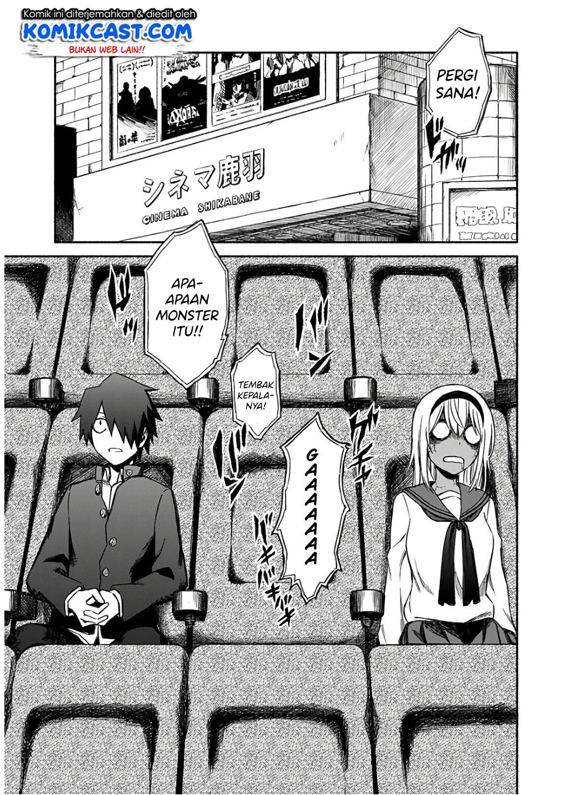 Zombi Shoujo no Fujimi-san Chapter 04 Bahasa Indonesia