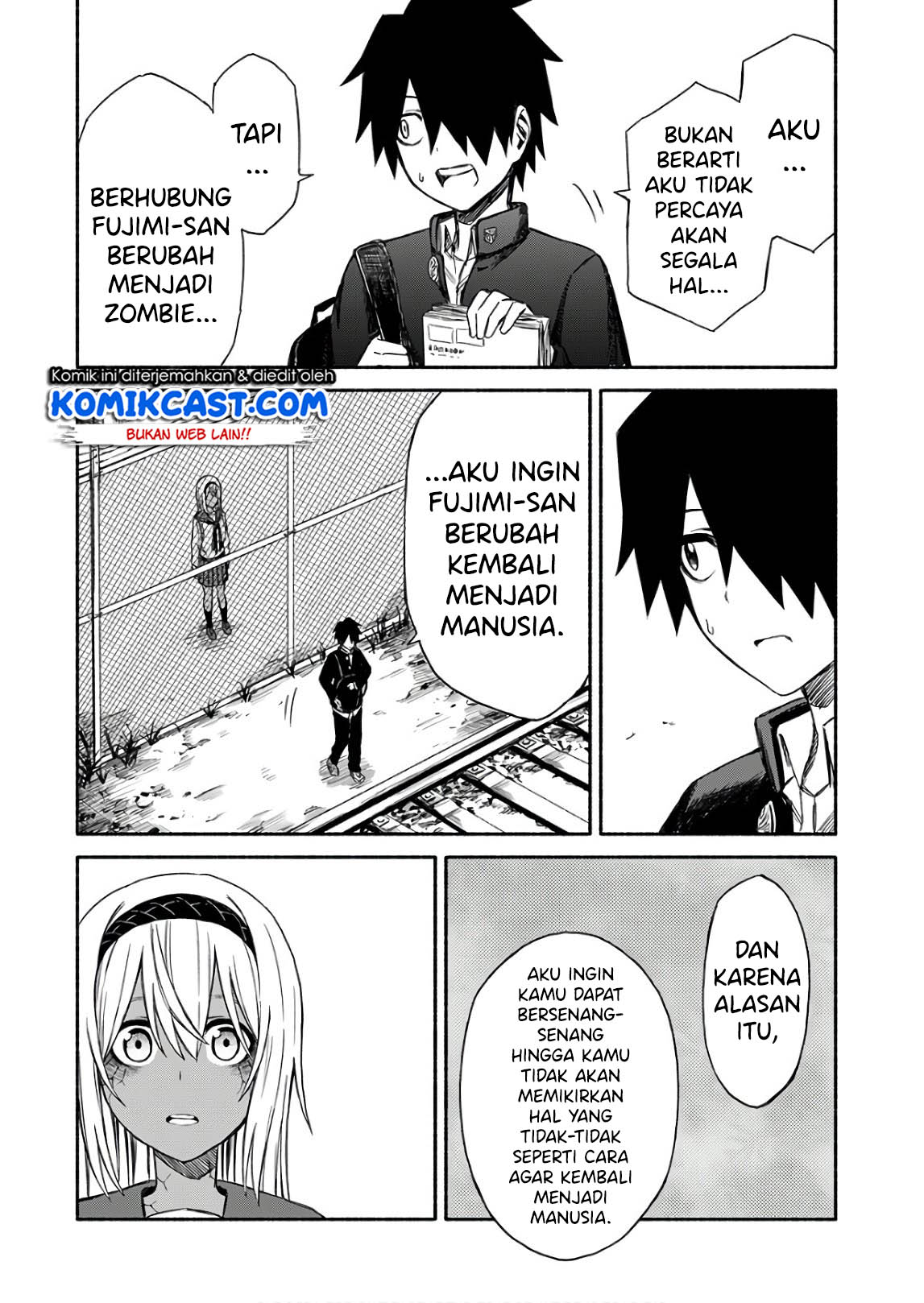 Zombi Shoujo no Fujimi-san Chapter 04 Bahasa Indonesia