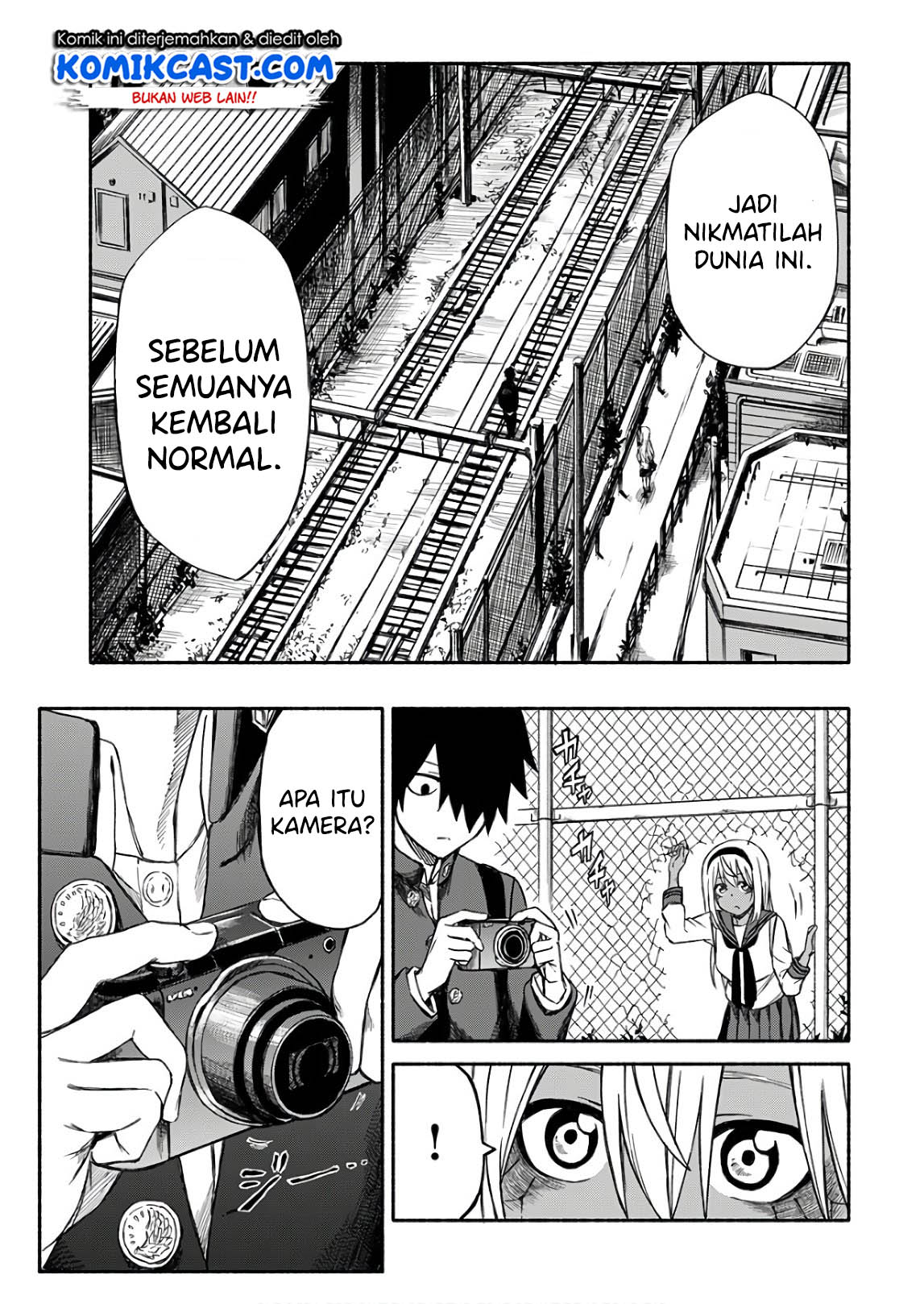 Zombi Shoujo no Fujimi-san Chapter 04 Bahasa Indonesia