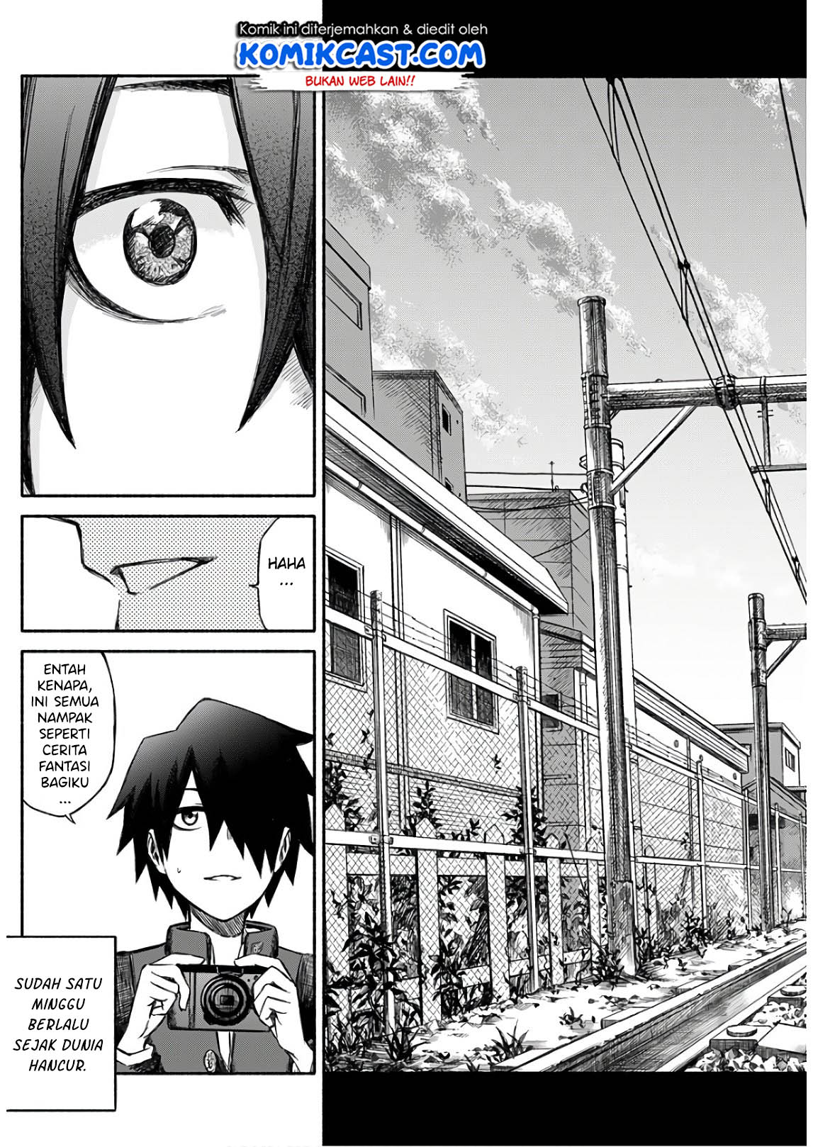 Zombi Shoujo no Fujimi-san Chapter 04 Bahasa Indonesia