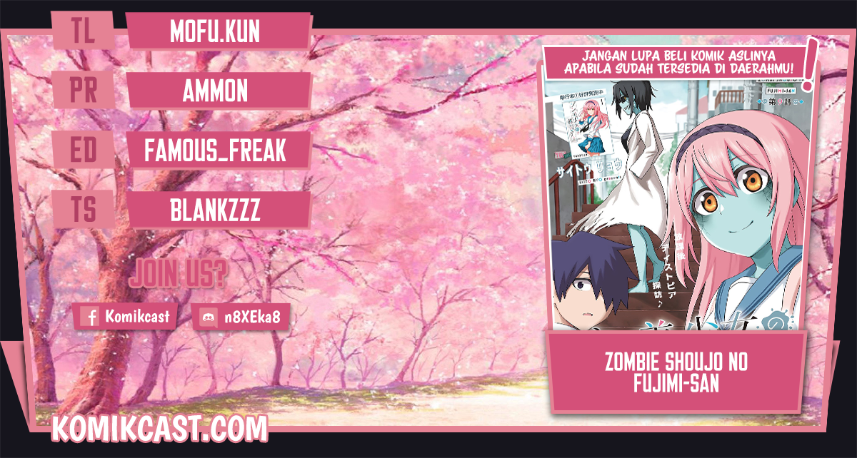 Zombi Shoujo no Fujimi-san Chapter 08 Bahasa Indonesia