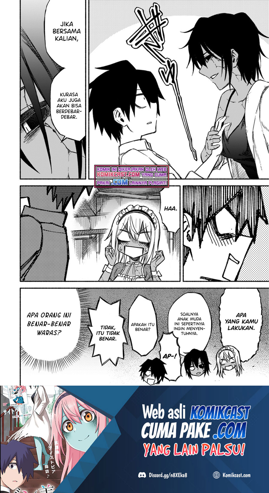 Zombi Shoujo no Fujimi-san Chapter 08 Bahasa Indonesia