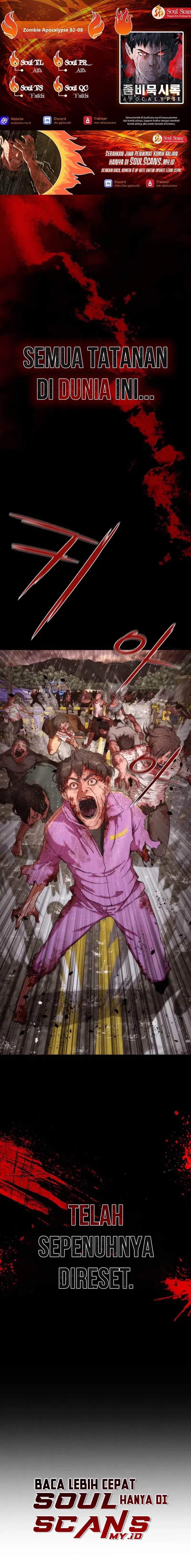 Zombie Apocalypse 82-08 chapter 73