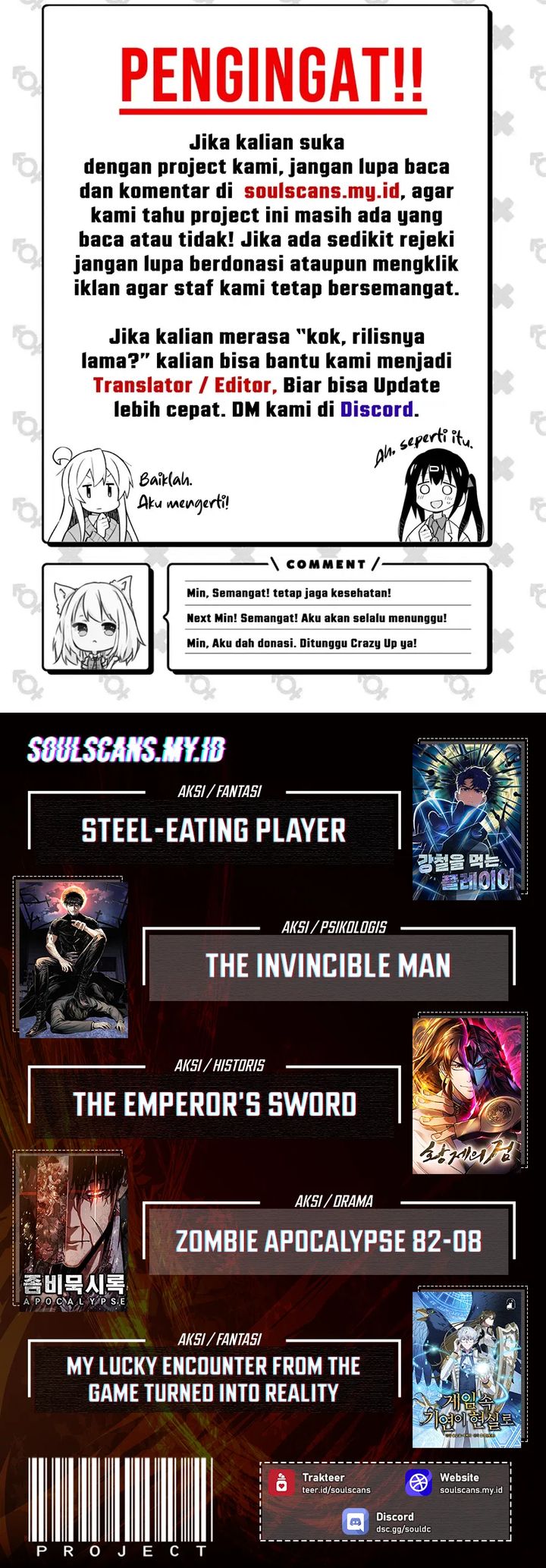 Zombie Apocalypse 82-08 Chapter 86 Bahasa Indonesia