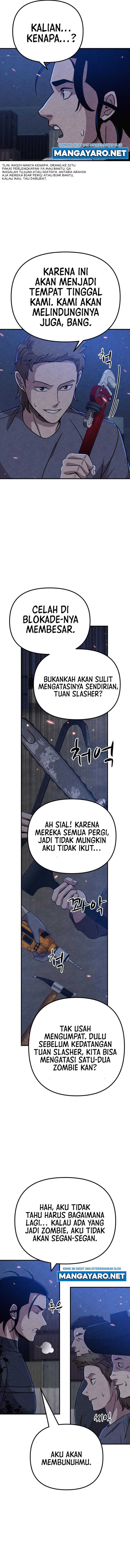 Zombie X Slasher Chapter 16 Bahasa Indonesia